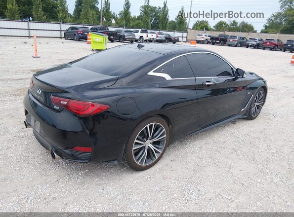 JN1EV7EL5JM390934 2018 INFINITI Q60 Черный Задняя правая четверть