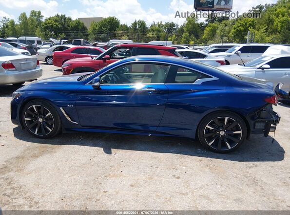 JN1EV7EL6KM290083 2019 INFINITI Q60 Blue 
