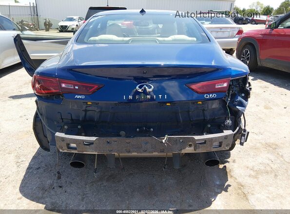 JN1EV7EL6KM290083 2019 INFINITI Q60 Blue 