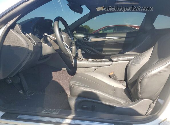 JN1EV7EL6KM290780 2019 INFINITI Q60 White Vista interior delantera