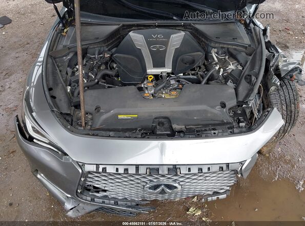 JN1EV7EL7HM553920 2017 INFINITI Q60 Gray Widok z tyłu