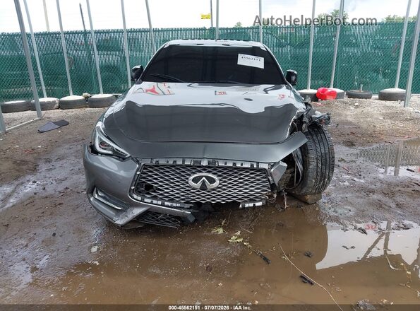 JN1EV7EL7HM553920 2017 INFINITI Q60 Gray Widok z przodu