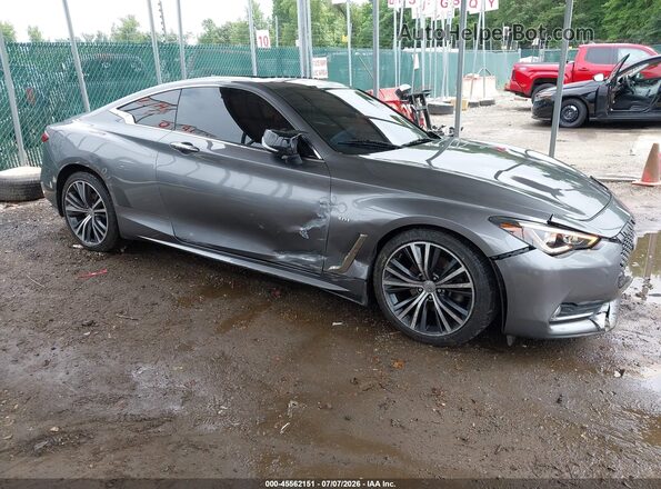 JN1EV7EL7HM553920 2017 INFINITI Q60 Gray Widok wnętrza z tyłu