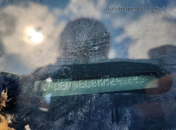 JN1EV7EL8KM290845 2019 INFINITI Q60 Синий Вид подкапотного пространства