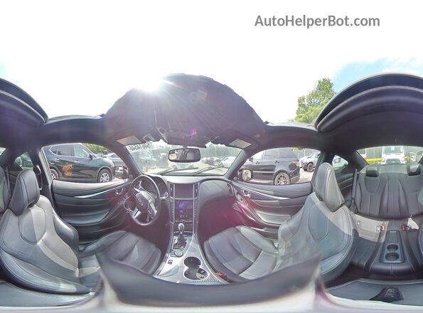 JN1EV7EL9HM553305 2017 INFINITI Q60 Gray VIN sticker view