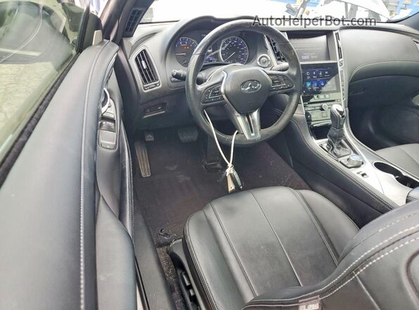JN1EV7EL9JM391391 2018 INFINITI Q60 Black Dashboard view