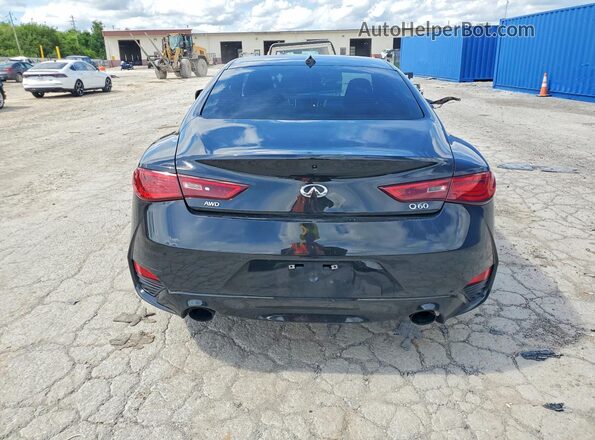 JN1EV7EL9JM391391 2018 INFINITI Q60 Black Rear view