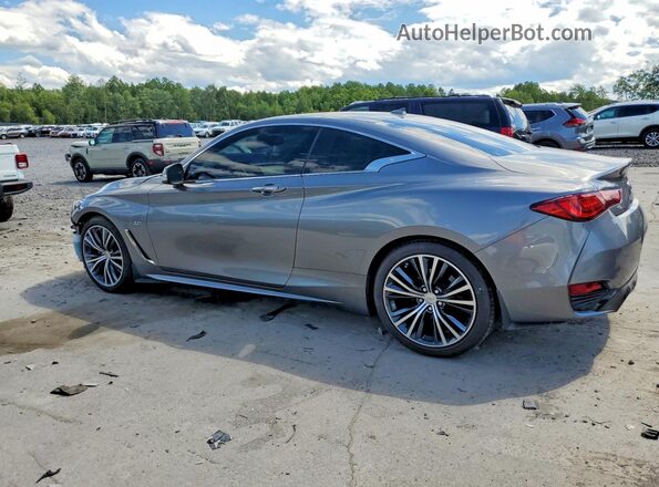 JN1EV7ELXJM390198 2018 INFINITI Q60 Серый Задняя левая четверть