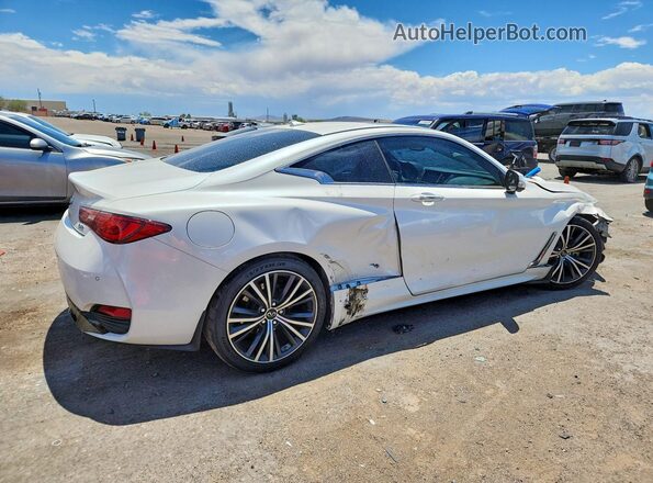 JN1EV7KK5MM410230 2021 INFINITI Q60 White უკანა მარჯვენა