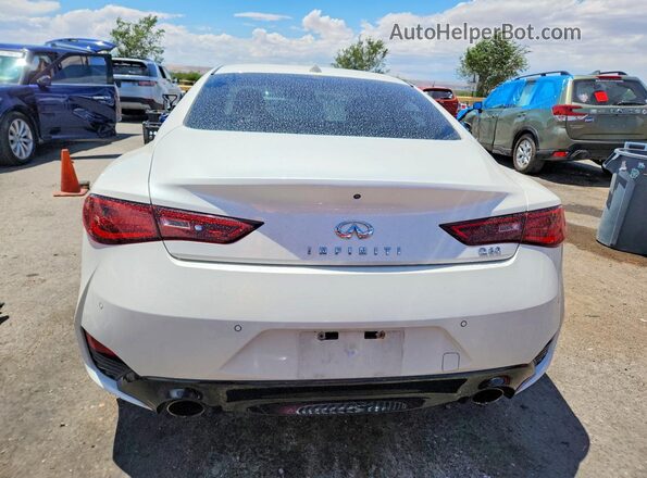 JN1EV7KK5MM410230 2021 INFINITI Q60 White უკანა ხედი