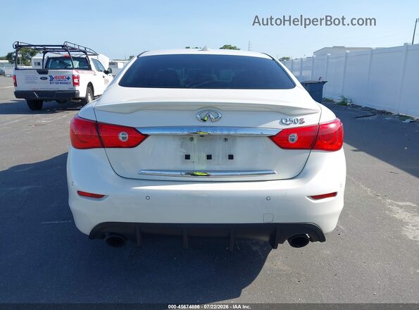JN1FV7AP0GM420542 2016 INFINITI Q50 White 