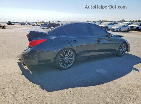JN1FV7AP0GM420797 2016 INFINITI Q50 Black უკანა მარჯვენა