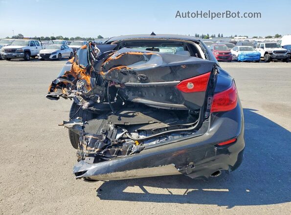 JN1FV7AP0GM420797 2016 INFINITI Q50 Black უკანა ხედი