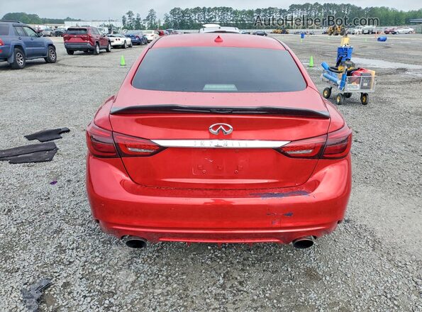 JN1FV7AP0KM760914 2019 INFINITI Q50 Red Widok z tyłu