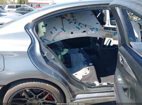 JN1FV7AP0KM761044 2019 INFINITI Q50 Gray Vista de la etiqueta del VIN