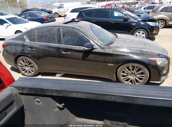 JN1FV7AP1KM760694 2019 INFINITI Q50 Black უკანა სალონის ხედი