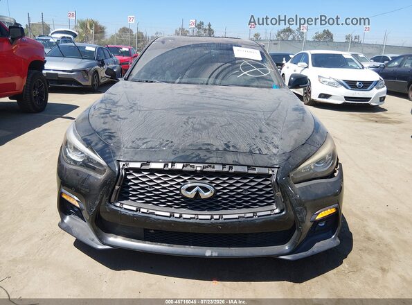 JN1FV7AP1KM760694 2019 INFINITI Q50 Black ხელსაწყოთა პანელის ხედი