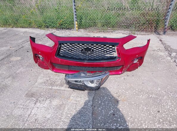 JN1FV7AP2JM460936 2018 INFINITI Q50 Red ხელსაწყოთა პანელის ხედი