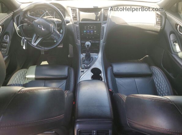 JN1FV7AP6JM461345 2018 INFINITI Q50 White Vista del salpicadero