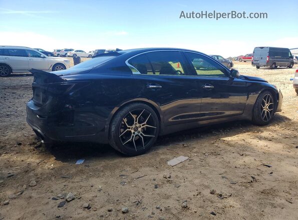 JN1FV7AP7GM420649 2016 INFINITI Q50 Black უკანა მარჯვენა
