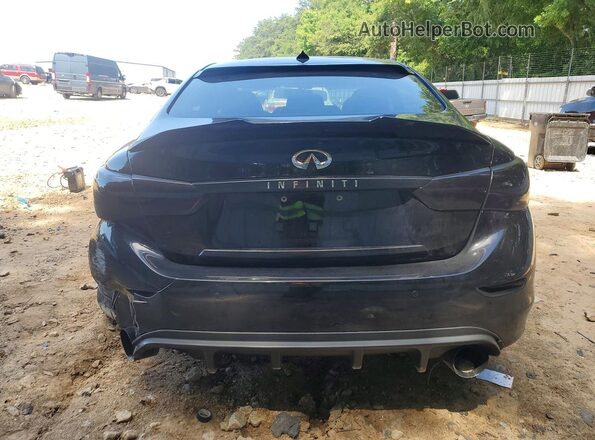 JN1FV7AP7GM420649 2016 INFINITI Q50 Black უკანა ხედი