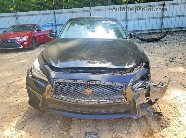 JN1FV7AP7GM420649 2016 INFINITI Q50 Black წინა ხედი