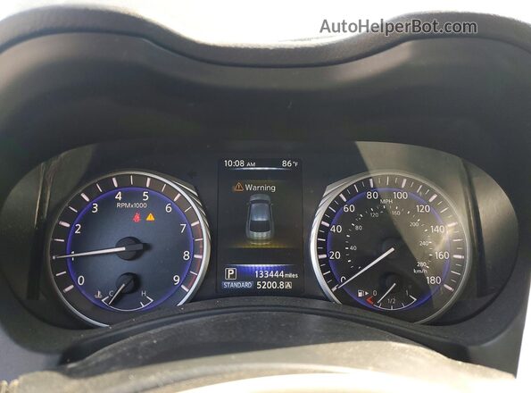 JN1FV7AP8GM420708 2016 INFINITI Q50 Charcoal Instrument cluster view