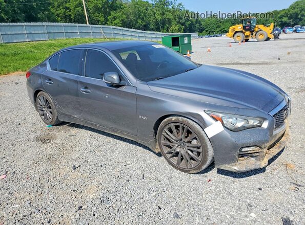 JN1FV7AP8GM420708 2016 INFINITI Q50 Charcoal Front right