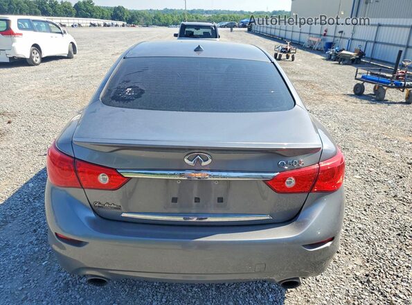 JN1FV7AP8GM420708 2016 INFINITI Q50 Charcoal Rear view