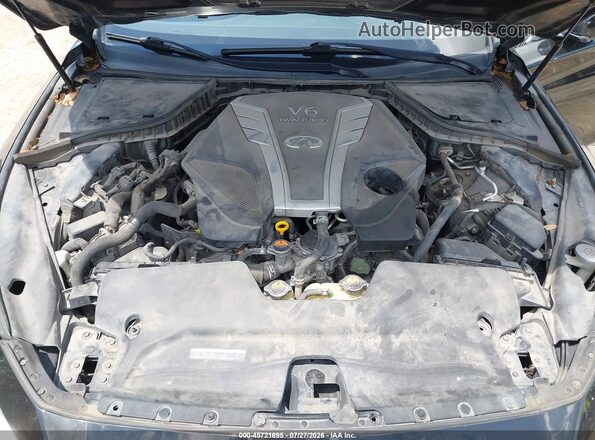 JN1FV7AP9JM461565 2018 INFINITI Q50 Black Widok z tyłu