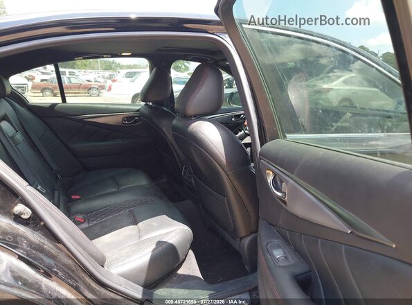 JN1FV7AP9JM461565 2018 INFINITI Q50 Black Widok naklejki z numerem VIN