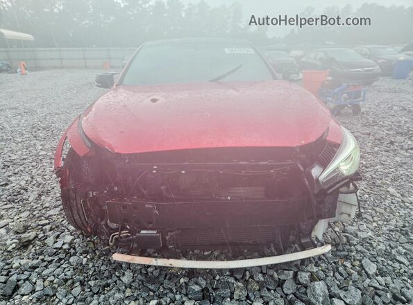 JN1FV7AP9KM780059 2019 INFINITI Q50 Красный Вид спереди