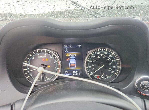 JN1FV7AP9KM780059 2019 INFINITI Q50 Красный Вид щитка приборов