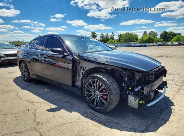 JN1FV7AR0HM870968 2017 INFINITI Q50 Black წინა მარჯვენა