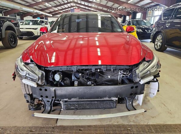 JN1FV7AR0HM871909 2017 INFINITI Q50 Red Front view