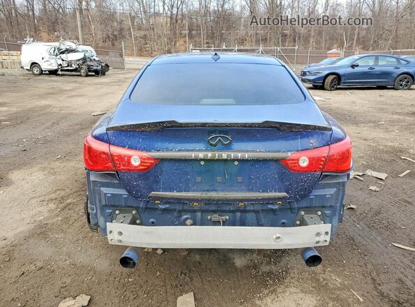 JN1FV7AR0HM872025 2017 INFINITI Q50 Blue Հետևի տեսք