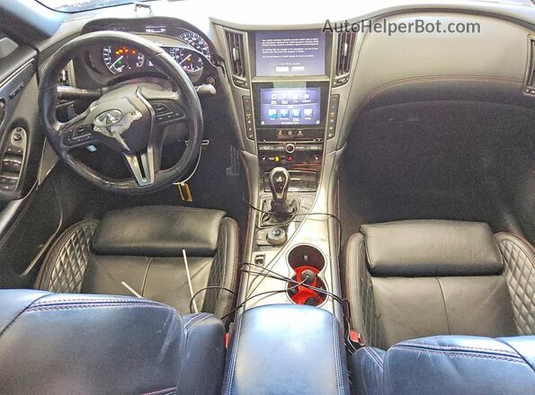 JN1FV7AR4JM481028 2018 INFINITI Q50 Red Вид панелі приладів