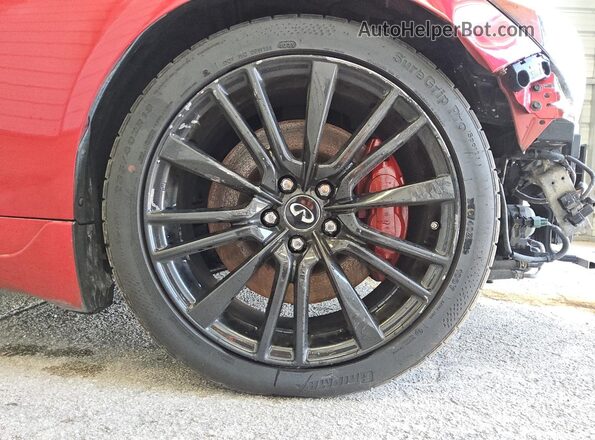 JN1FV7AR4JM481028 2018 INFINITI Q50 Red 