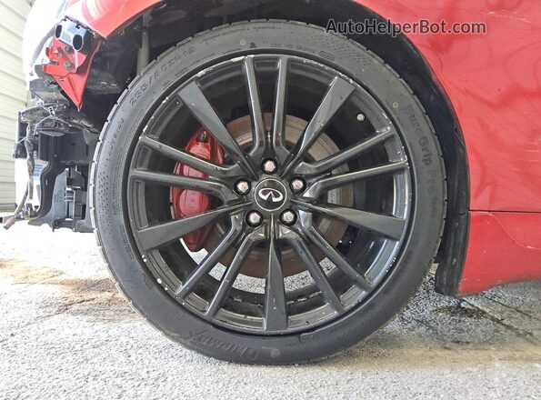 JN1FV7AR4JM481028 2018 INFINITI Q50 Red 