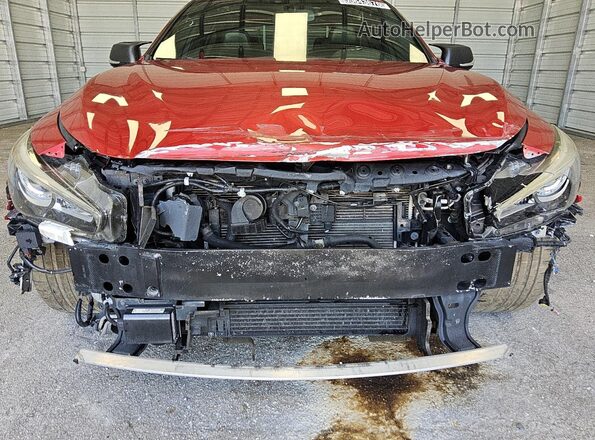 JN1FV7AR4JM481028 2018 INFINITI Q50 Red 