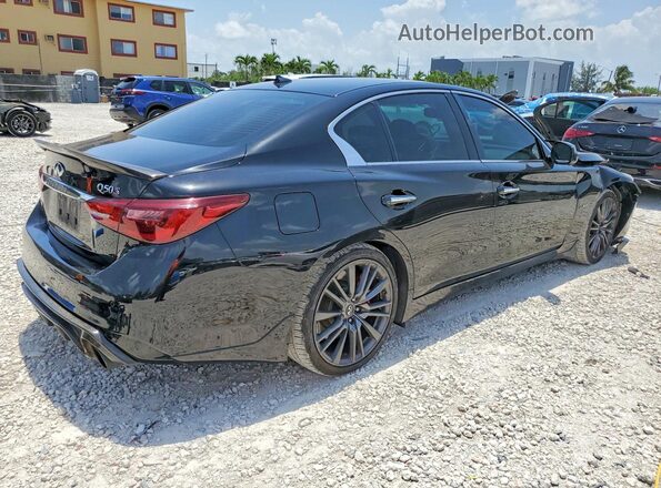 JN1FV7AR5JM481202 2018 INFINITI Q50 Black Trasero derecho