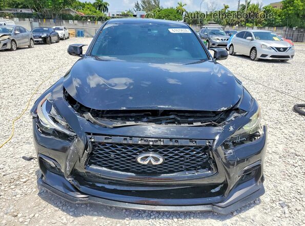 JN1FV7AR5JM481202 2018 INFINITI Q50 Black Vista frontal