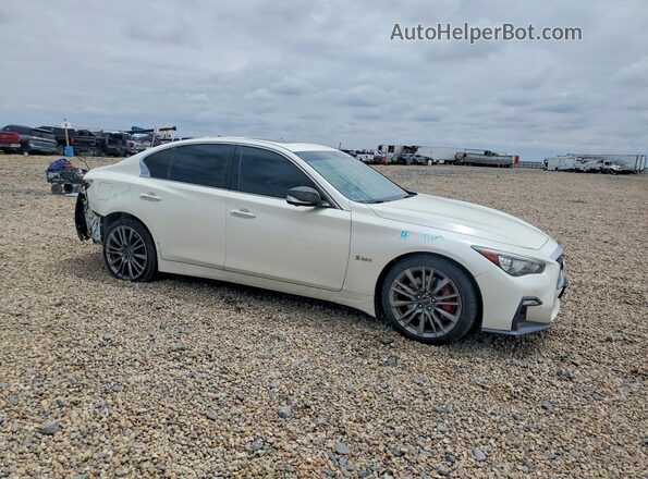 JN1FV7ARXKM800515 2019 INFINITI Q50 White Delantero derecho