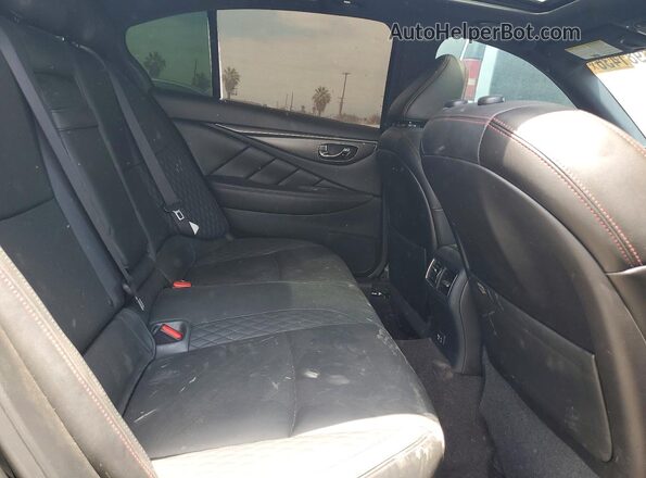 JN1FV7DP0MM850191 2021 INFINITI Q50 Black Vista de los asientos traseros