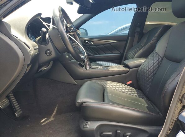 JN1FV7DP0MM850191 2021 INFINITI Q50 Black Vista interior delantera