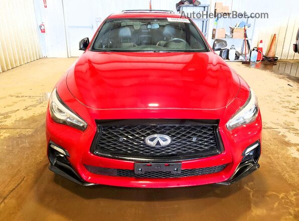 JN1FV7DR0PM590882 2023 INFINITI Q50 Red წინა ხედი