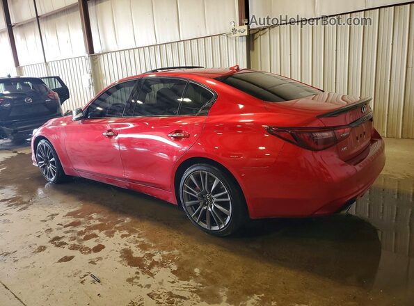 JN1FV7DR0PM590882 2023 INFINITI Q50 Red უკანა მარცხენა