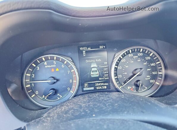 JN1FV7DR0PM590882 2023 INFINITI Q50 Red ხელსაწყოთა პანელის ხედი