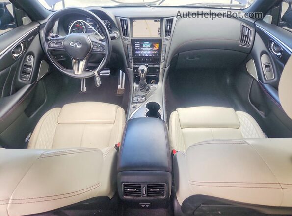 JN1FV7DR6MM880698 2021 INFINITI Q50 Blue Vista del salpicadero
