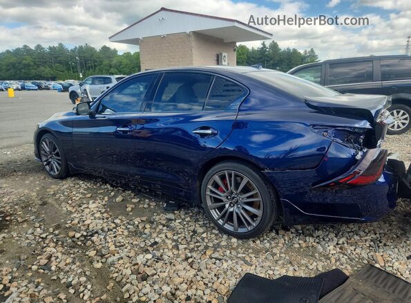 JN1FV7DR6MM880698 2021 INFINITI Q50 Blue Trasero izquierdo